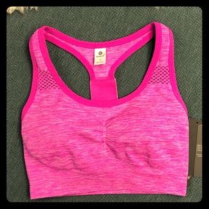 NWT Velocity Magenta Pink Sports /Active Bra Sz S